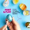 Easter Egg Squishy Painting Kit - Arts & Crafts for Girls and Boys - Kids Art Activities - Craft Gift for Kid Ages 6 7 8 9 10 Year Old Girl Gifts - Decorate 6 Slow Rising Squishies